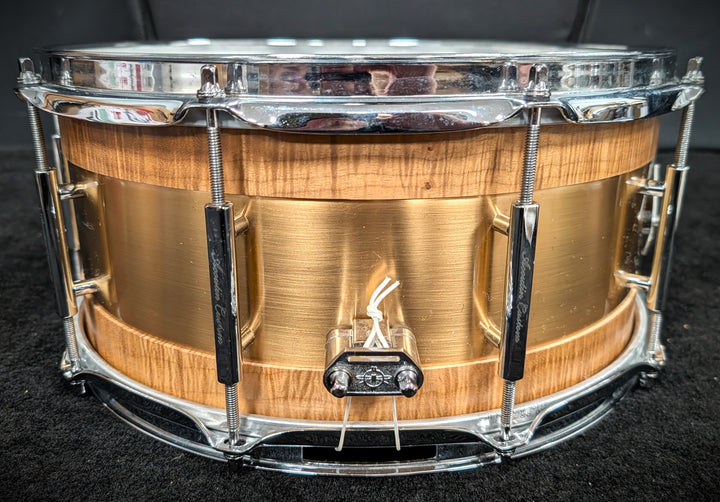 Bronze and Curly Maple  Snare