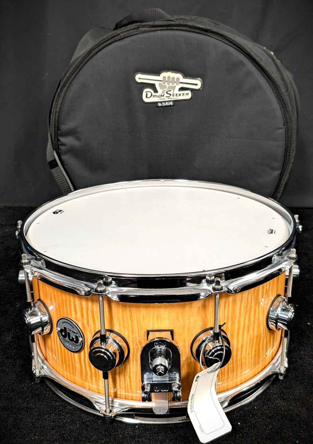 Curly Maple Collectors Exotic VLT Snare