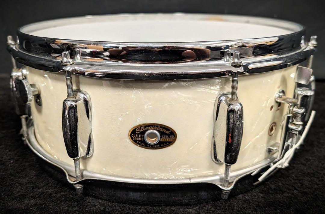 White Marine Pearl Snare