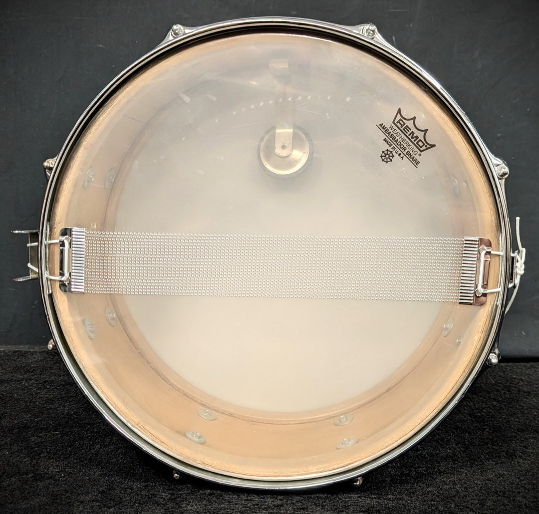 White Marine Pearl Snare