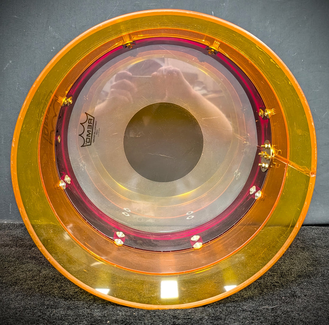 10x14 Vistalite "Tequila Sunrise" Concert Tom