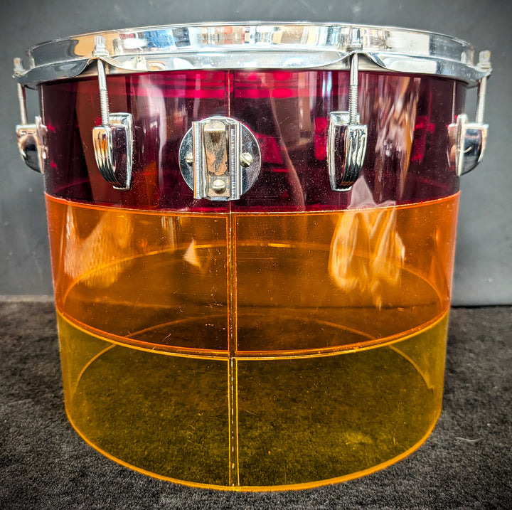 12x15 Vistalite "Tequila Sunrise" Concert Tom