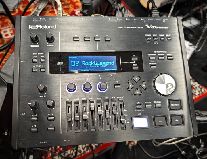 TD-50 V-Drum Set with Cases &amp; Hardware - LOCAL PICKUP ONLY