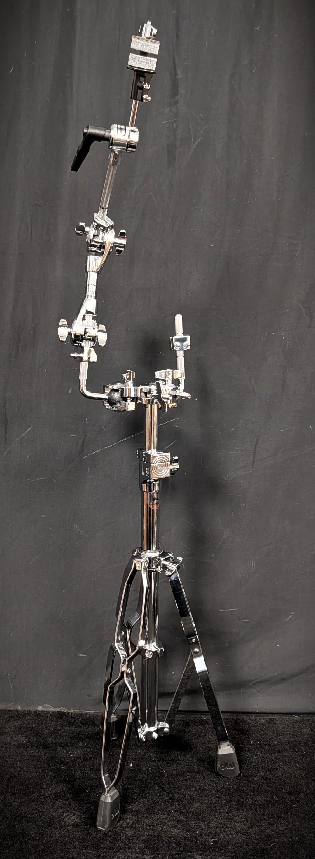 9000 Series Airlift Double Tom Stand with Dogbone &amp; Cymbal Arm