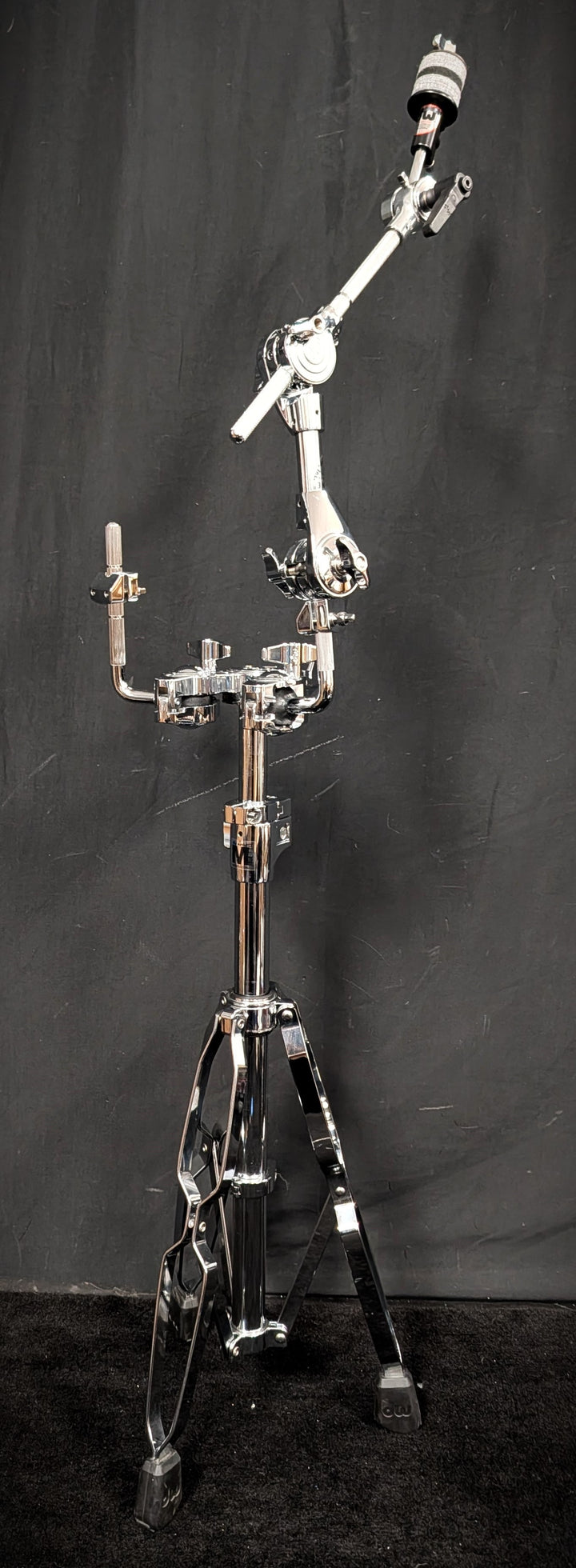 9000 Series Airlift Double Tom Stand with Dogbone &amp; Cymbal Arm