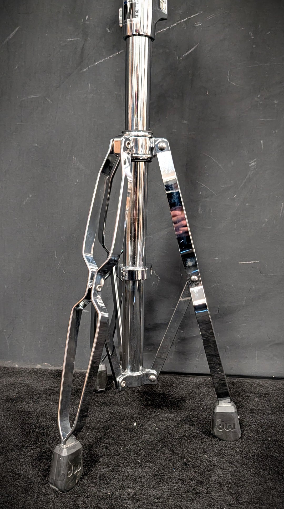 9000 Series Airlift Double Tom Stand with Dogbone &amp; Cymbal Arm