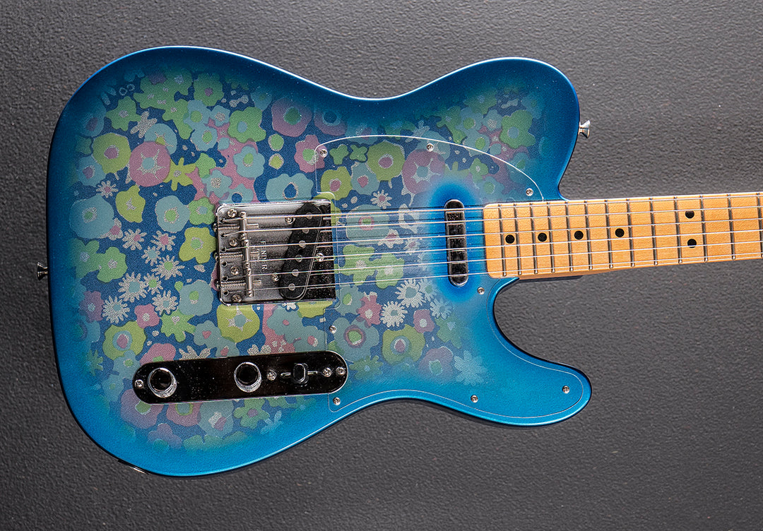 Used Vintage Custom 1968 Blue Floral Tele &