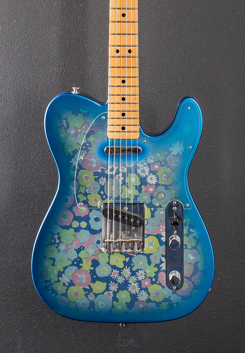Used Vintage Custom 1968 Blue Floral Tele &