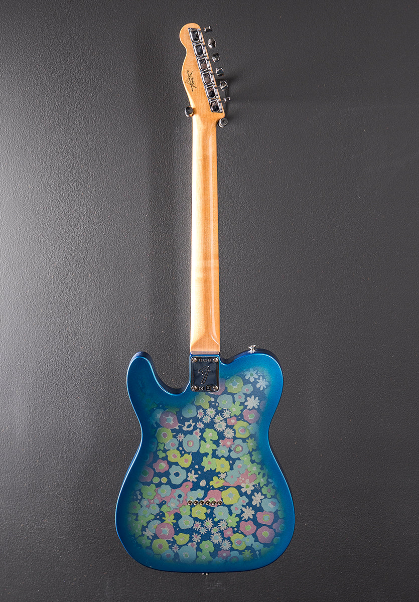 Used Vintage Custom 1968 Blue Floral Tele &