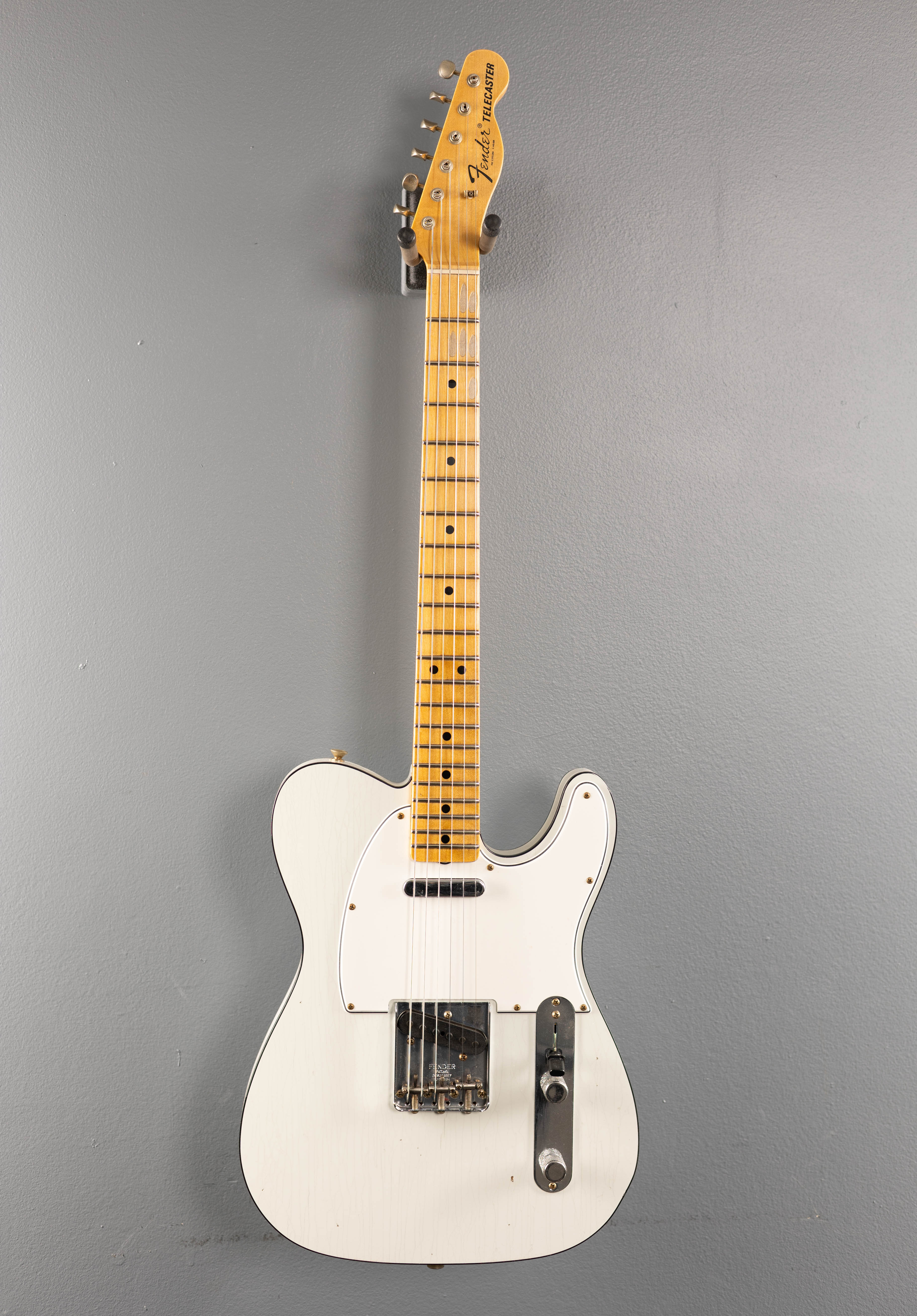 1968 Journeyman Relic Telecaster Custom - Olympic White – Dave's