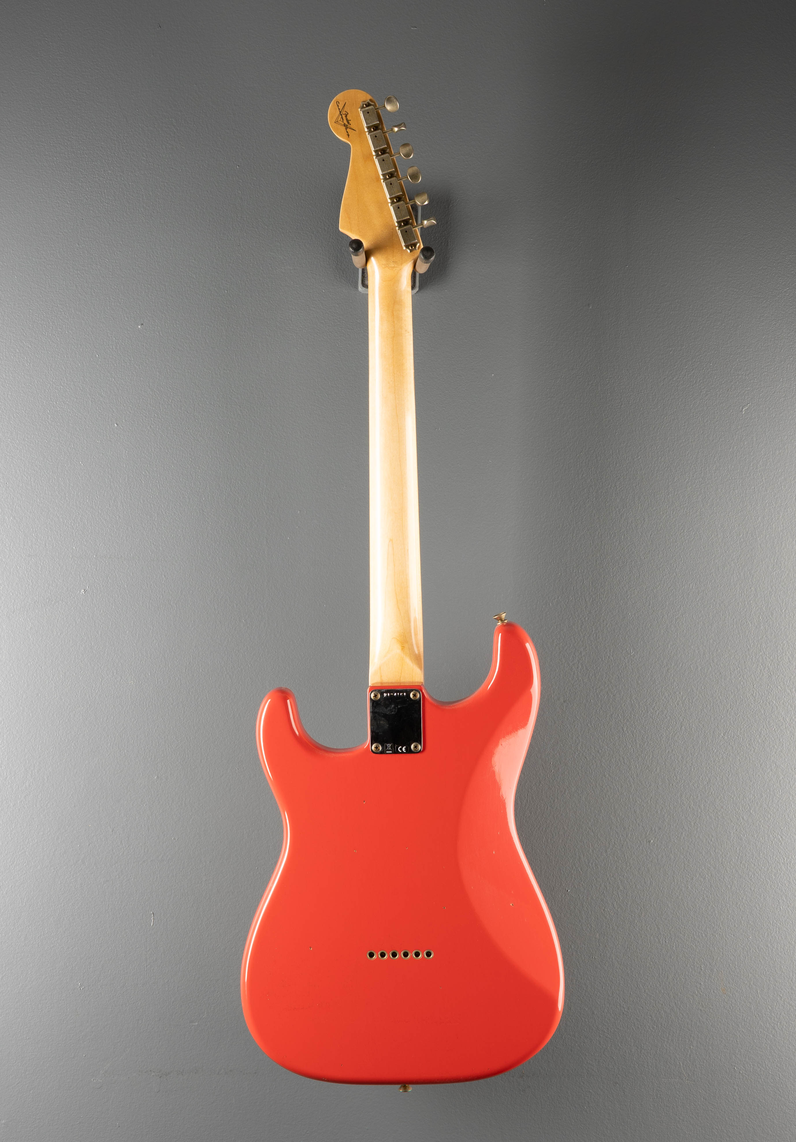 1960 Journeyman Relic Hardtail Stratocaster - Fiesta Red – Dave's