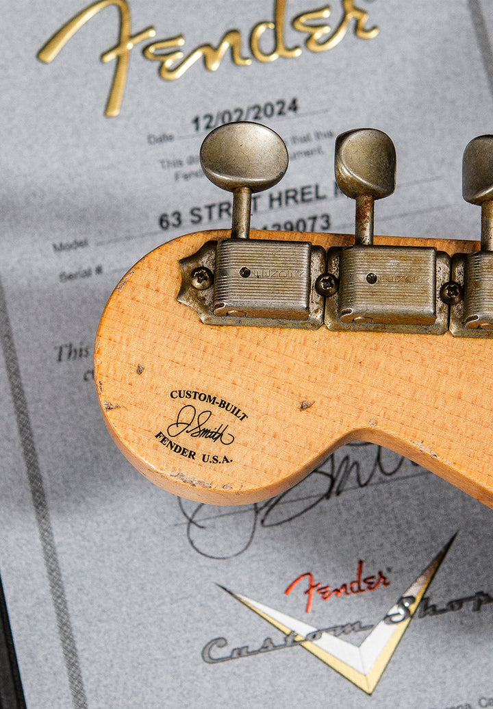 Used Master Built 1963 Heavy Relic Strat '24