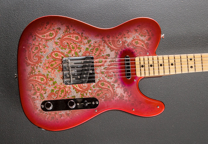 Used Vintage Custom 1968 NOS Pink Paisley Tele '24