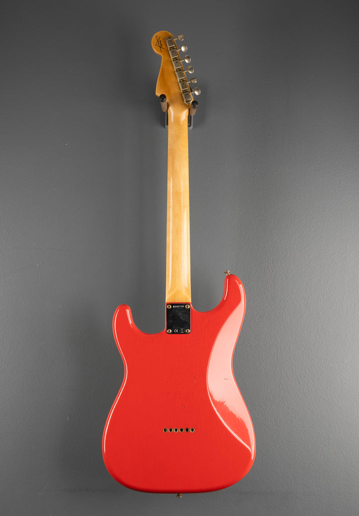 1960 Journeyman Relic Hardtail Stratocaster - Fiesta Red