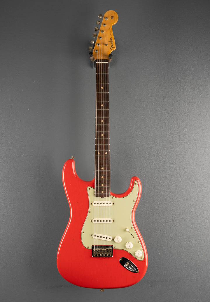 1960 Journeyman Relic Hardtail Stratocaster - Fiesta Red