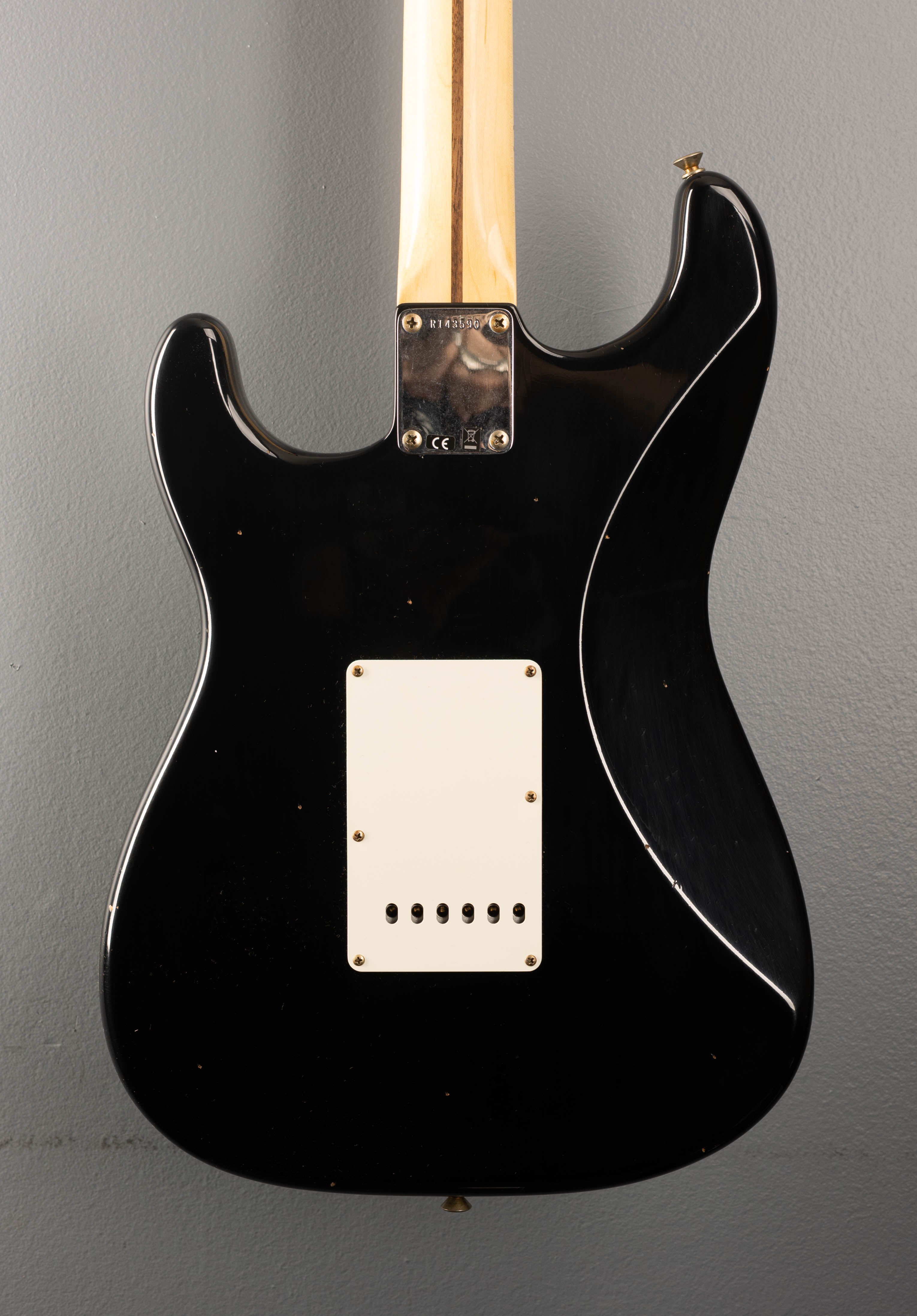 1957 Journeyman Relic Stratocaster - Black – Dave's Guitar Shop
