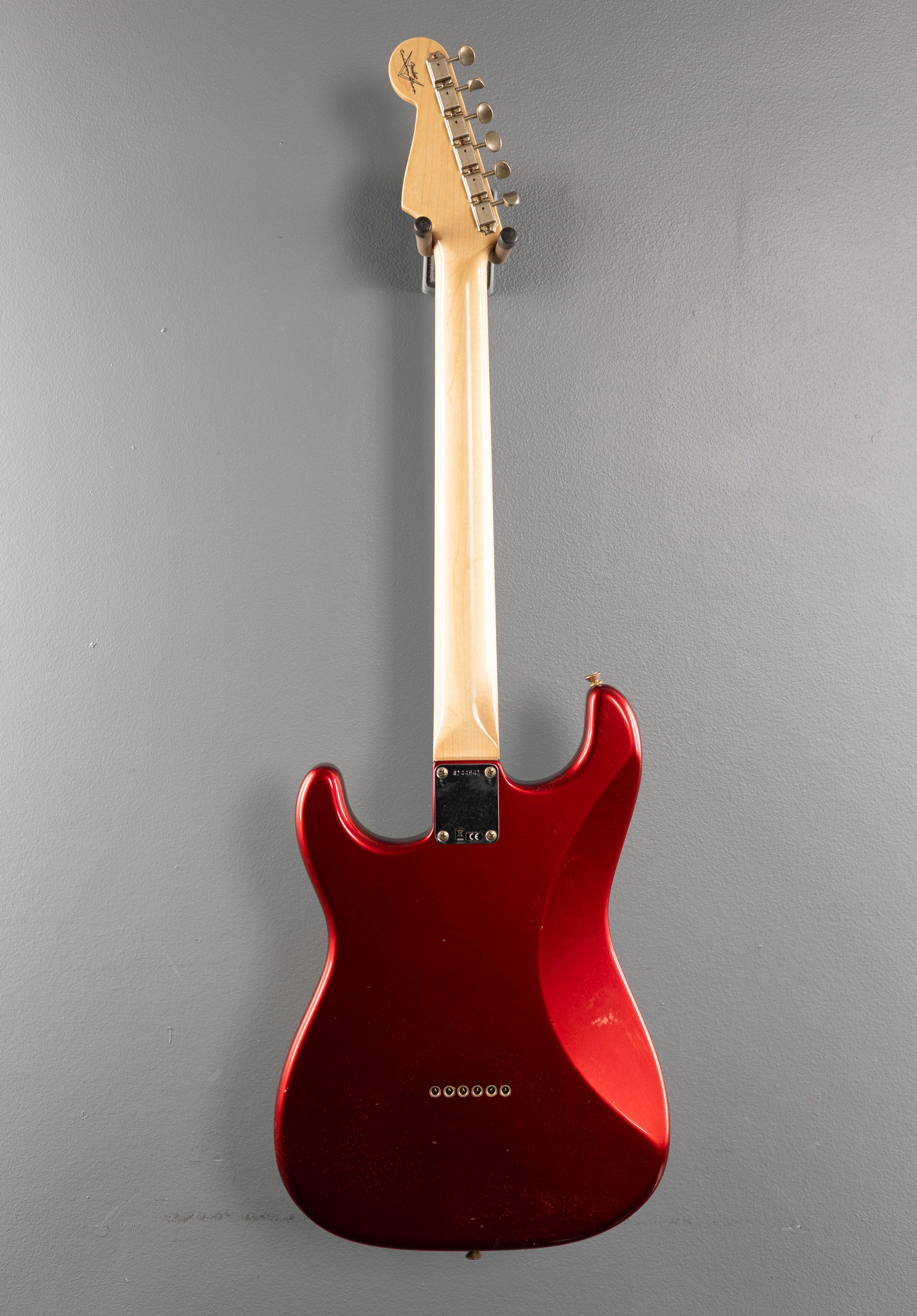 1960 Journeyman Relic Hardtail Stratocaster - Candy Apple Red