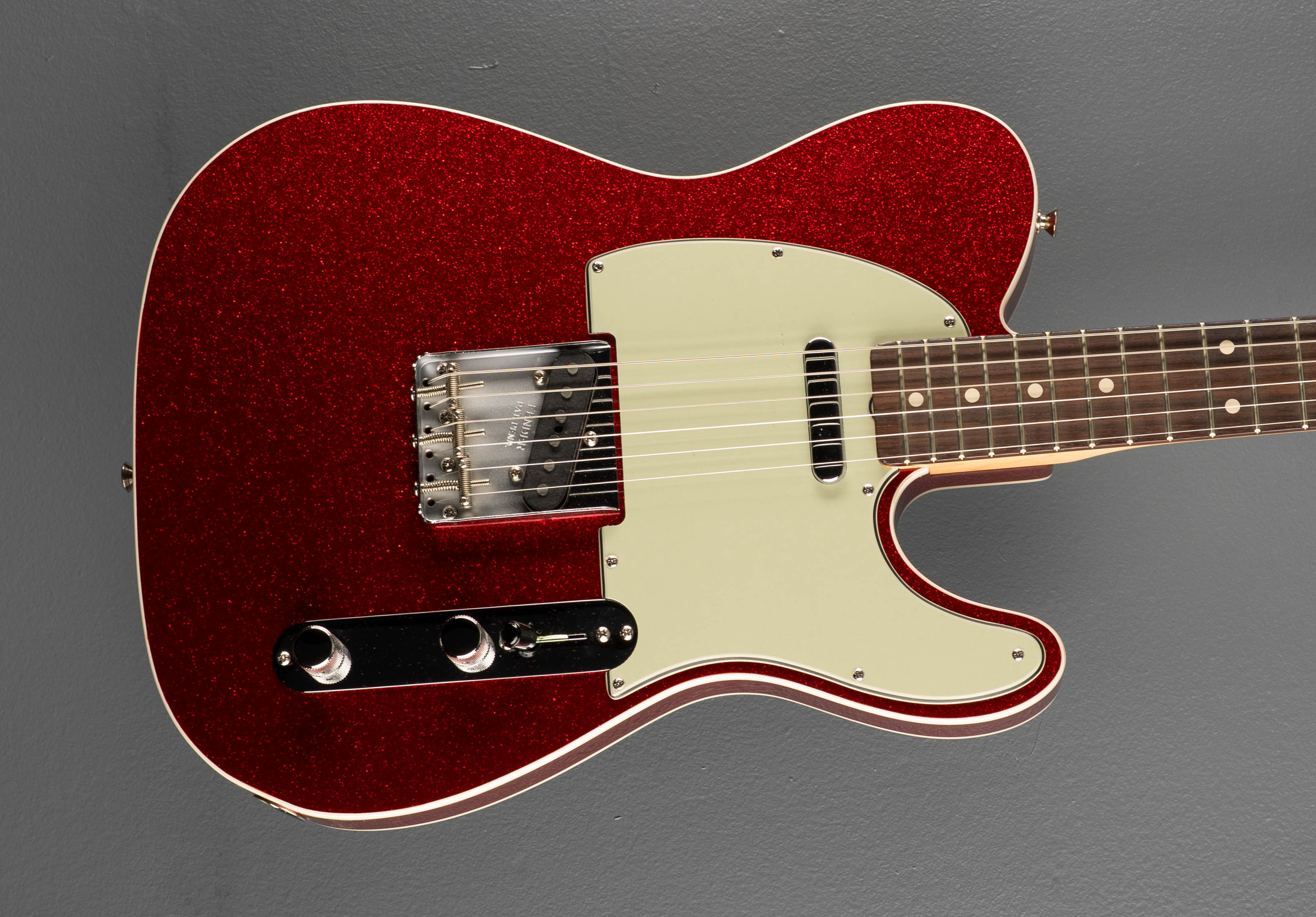 1960 NOS Tele Custom - Red Sparkle – Dave's Guitar Shop