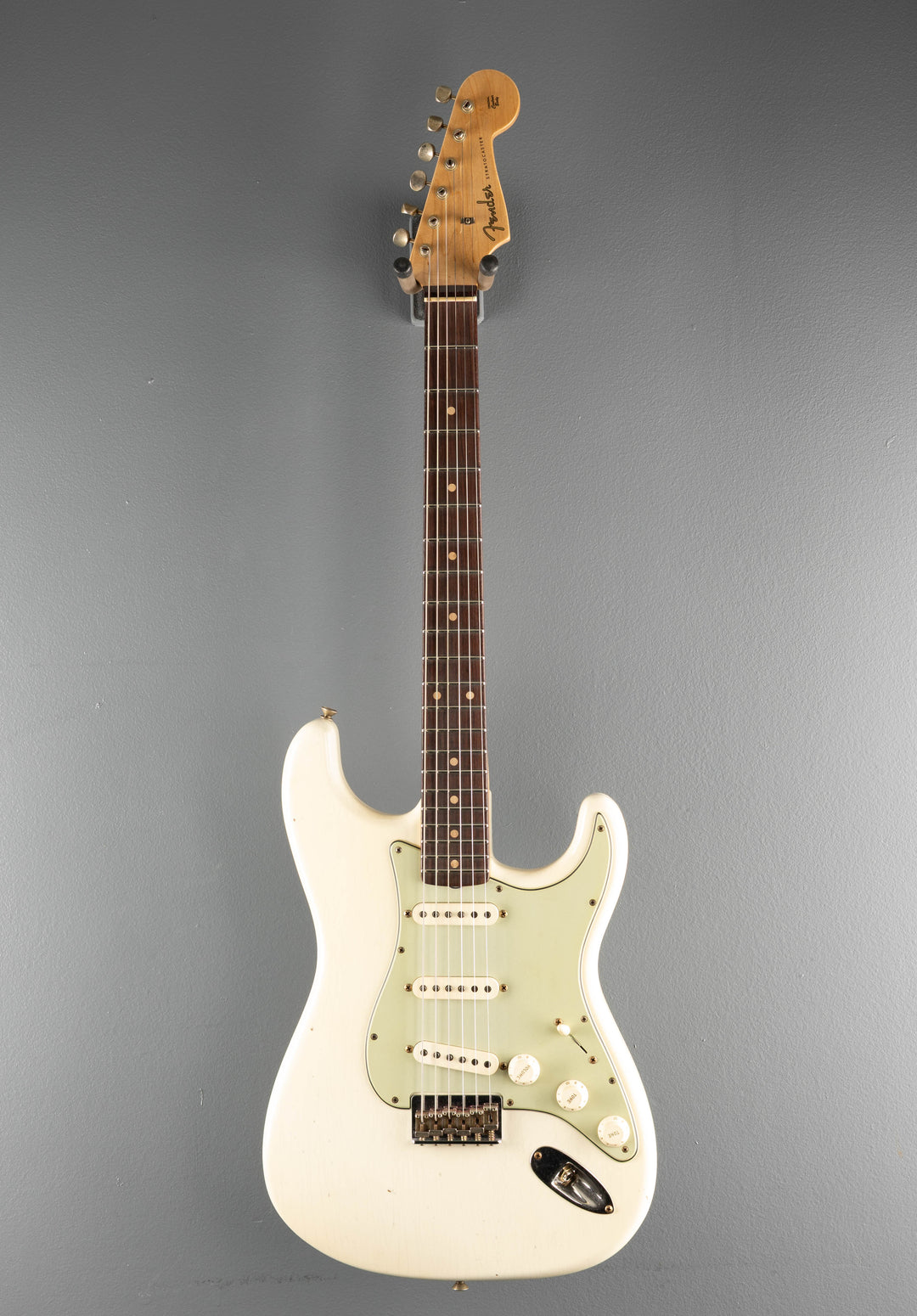 1960 Journeyman Relic Hardtail Stratocaster - Aged Olympic White