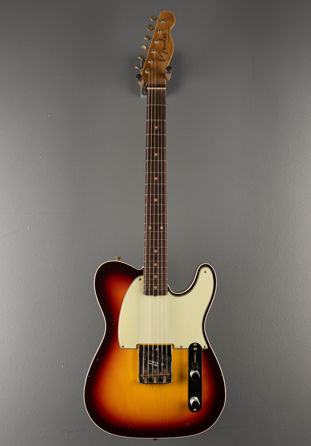 1960 Journeyman Relic Custom Esquire - Chocolate 3 Color Sunburst