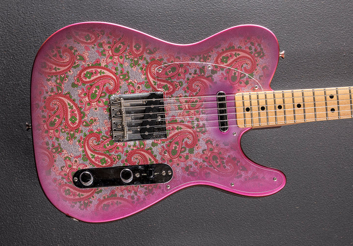 Used 1968 NOS Pink Paisley Tele &