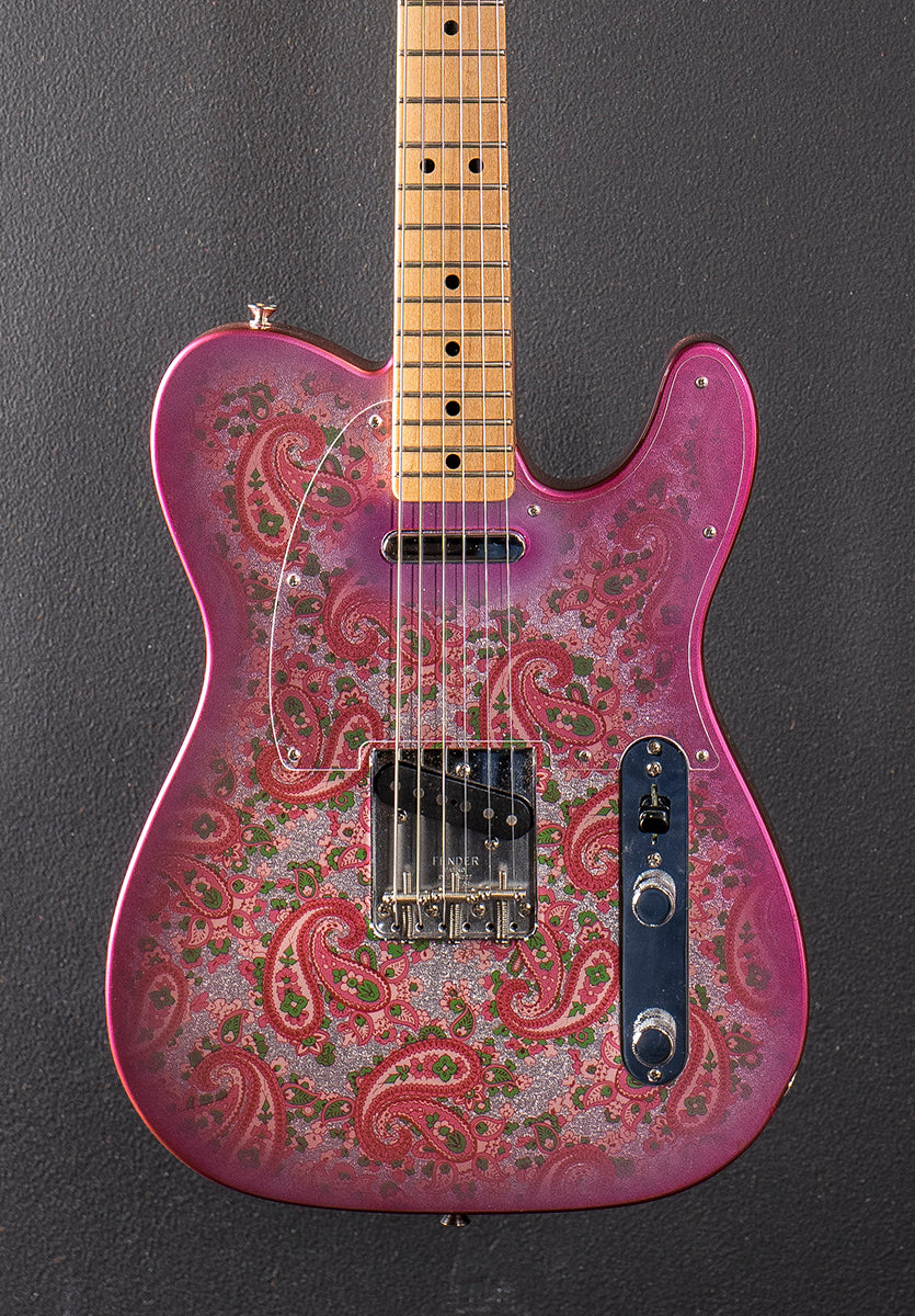 Used 1968 NOS Pink Paisley Tele &