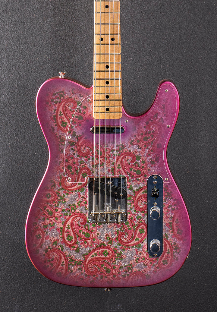 Used 1968 NOS Pink Paisley Tele &