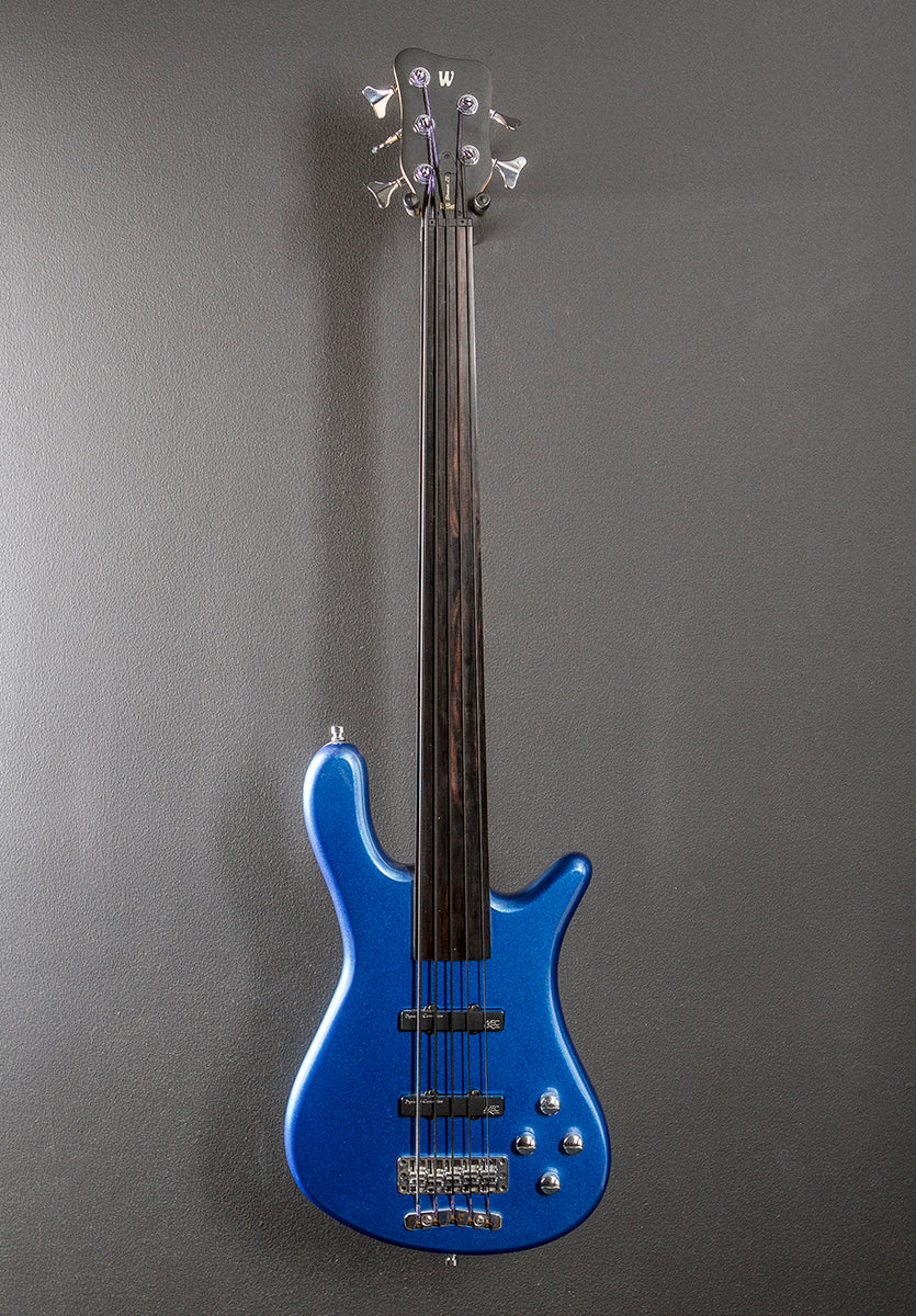 RockBass Streamer LX 5 String Fretless Bass '14
