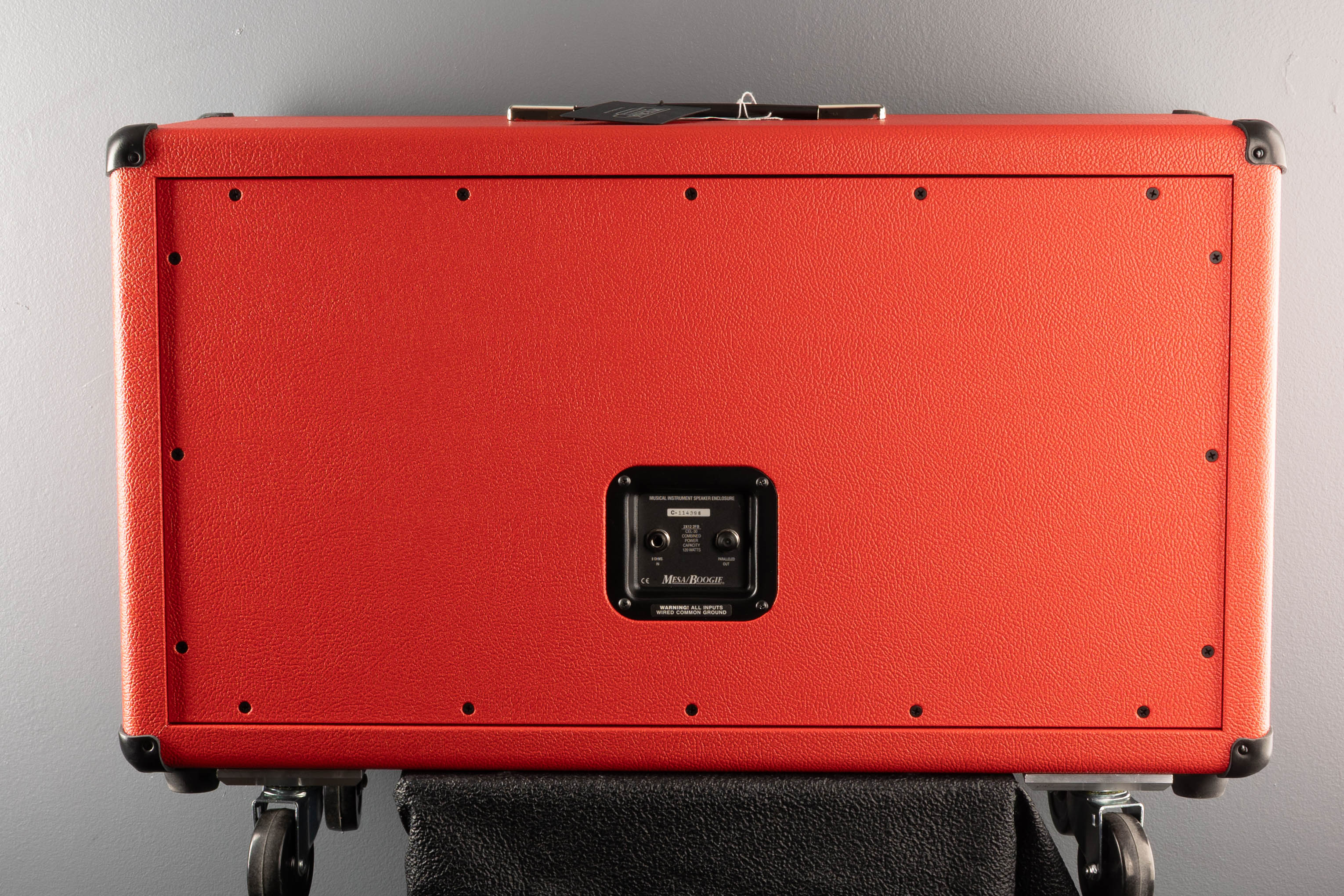 Recto Horizontal 2x12 Cabinet - Red Bronco – Dave's Guitar Shop