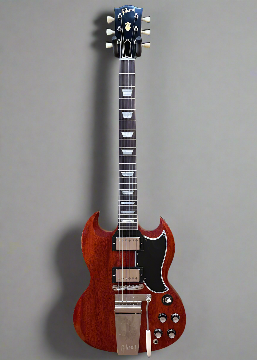 1964 SG Standard Reissue w/Maestro Vibrola - Cherry Red – Dave's 1964 SG Standard Reissue w/Maestro Vibrola - Cherry Red – Dave's