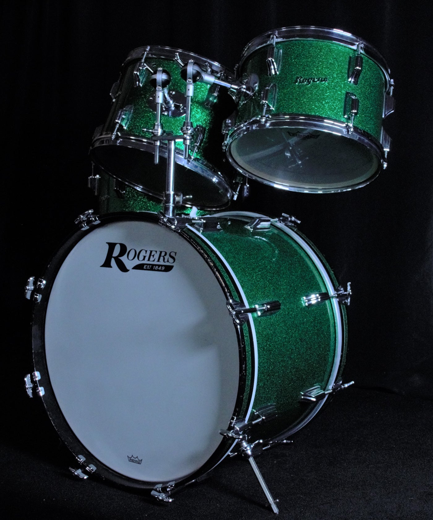 Green Sparkle Player's 4-Piece Shell Pack