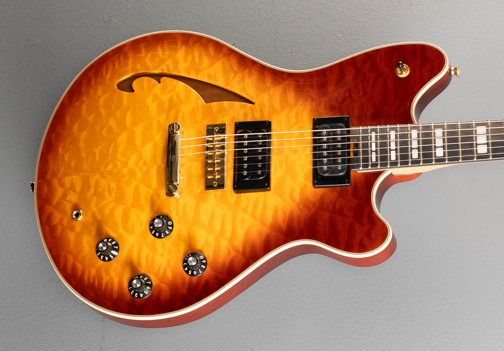SA 126 Special QM Tobacco Sunburst Dave s Guitar Shop