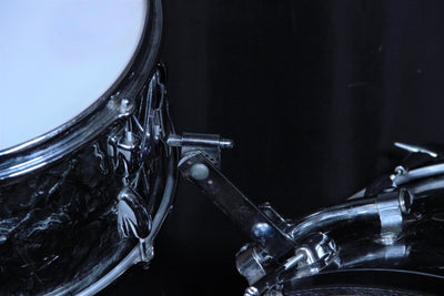 Vintage 1965 Black Diamond Pearl 4 Piece Shell Pack