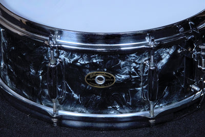 Vintage 1965 Black Diamond Pearl 4 Piece Shell Pack