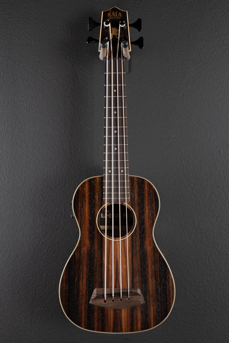Striped Ebony Fretted U•BASS, Recent