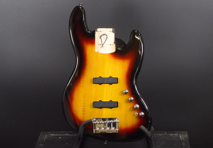 Deluxe 5-String Jazz Bass Body - 3-Tone Sunburst, Recent