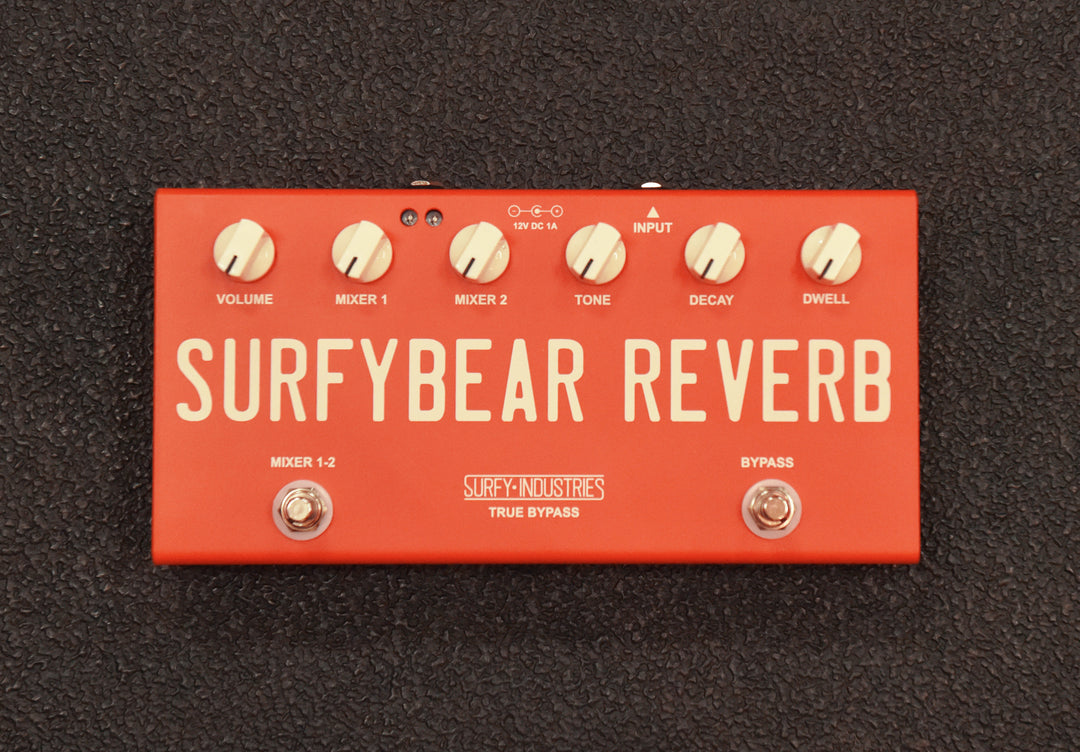 surfybear pedal SurfyBear Reverb Compact