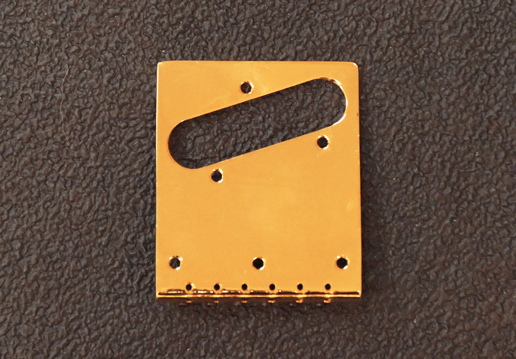6-Saddle Tele Bridge - Gold, Recent – Dave's Guitar Shop