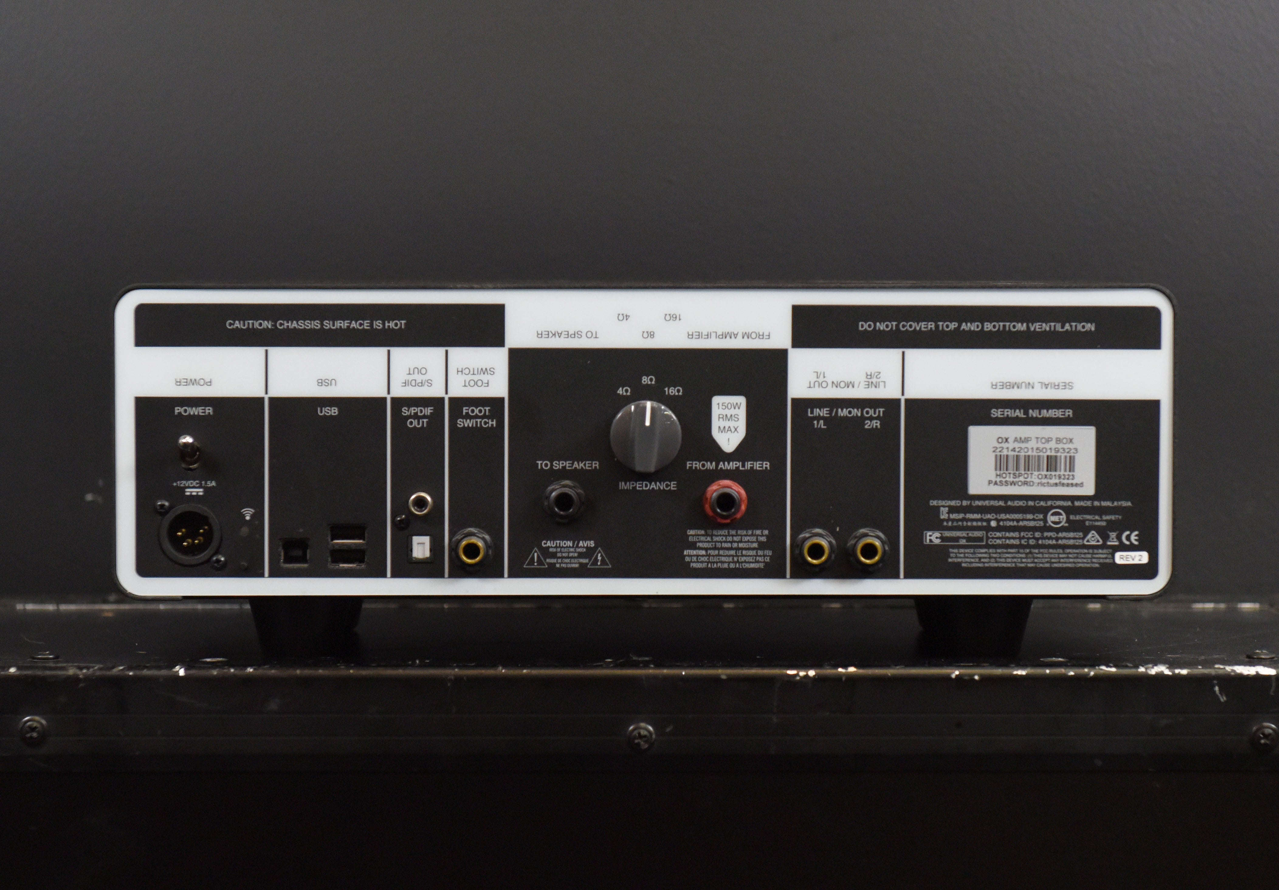 OX Amp Top Box Attenuator, Recent – Dave's Guitar Shop