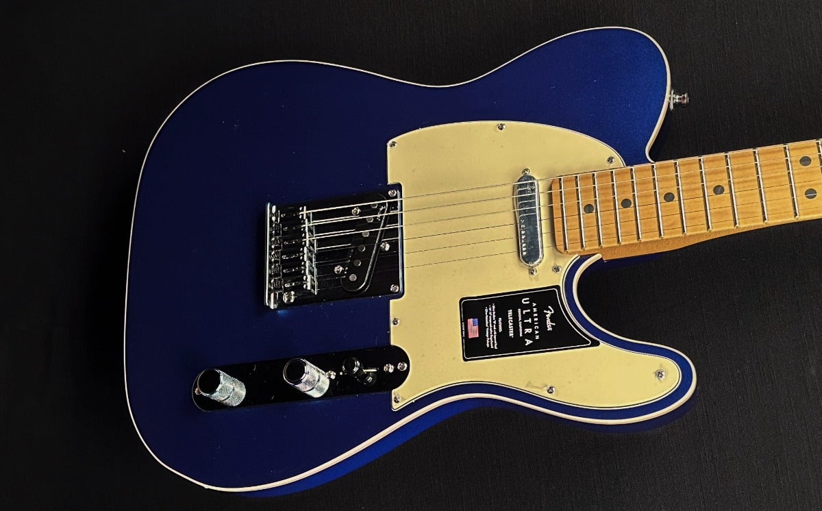 American Ultra Telecaster - Cobra Blue w/Maple