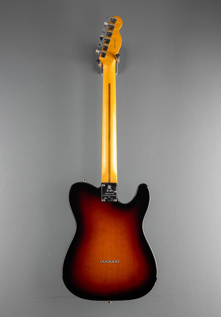 American Professional II Telecaster Left Hand - 3 Color Sunburst w/Rosewood