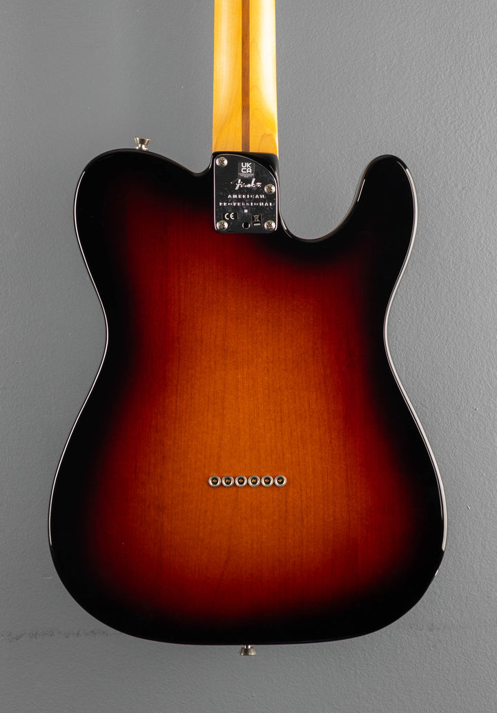 American Professional II Telecaster Left Hand - 3 Color Sunburst w/Rosewood