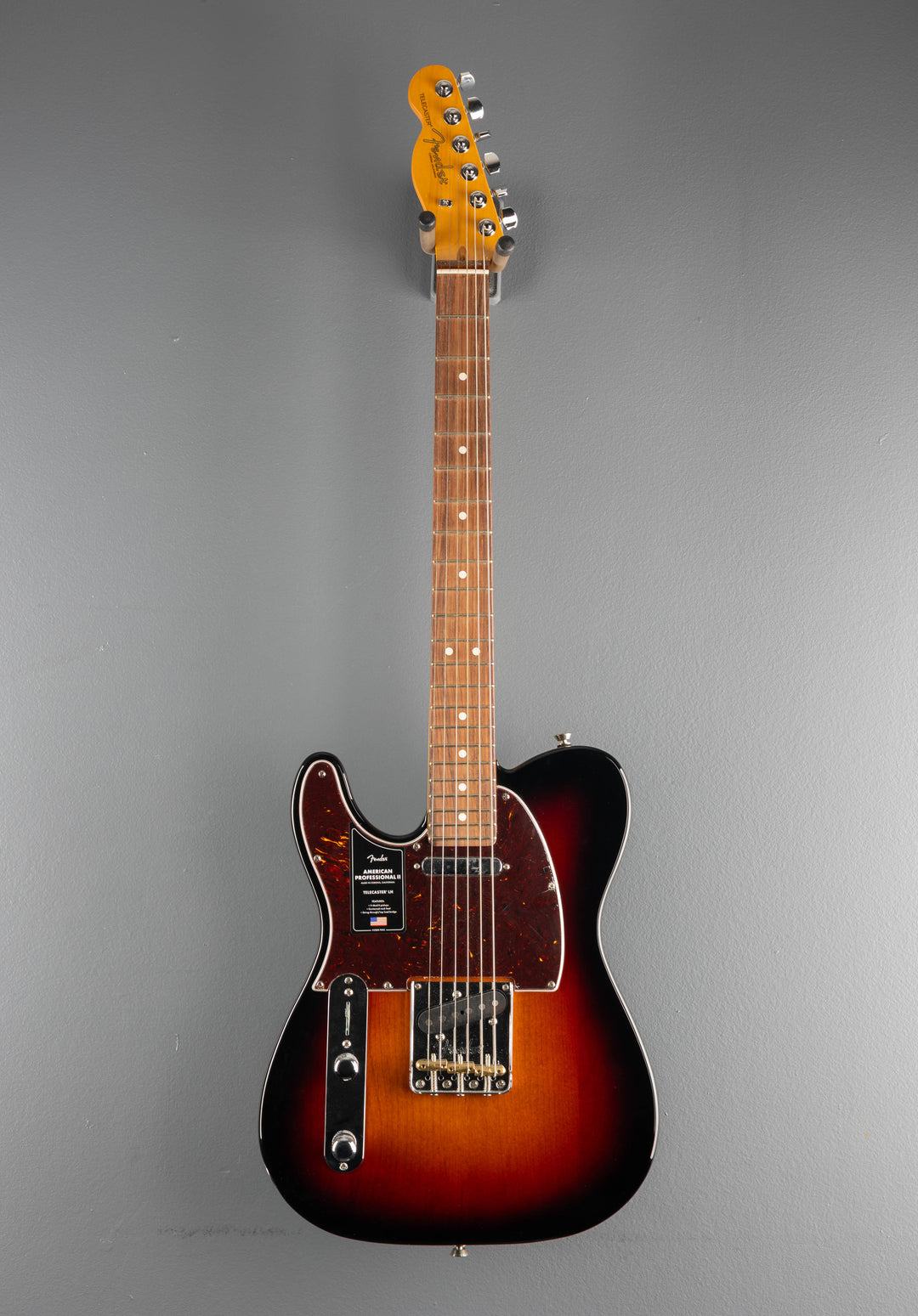 American Professional II Telecaster Left Hand - 3 Color Sunburst w/Rosewood