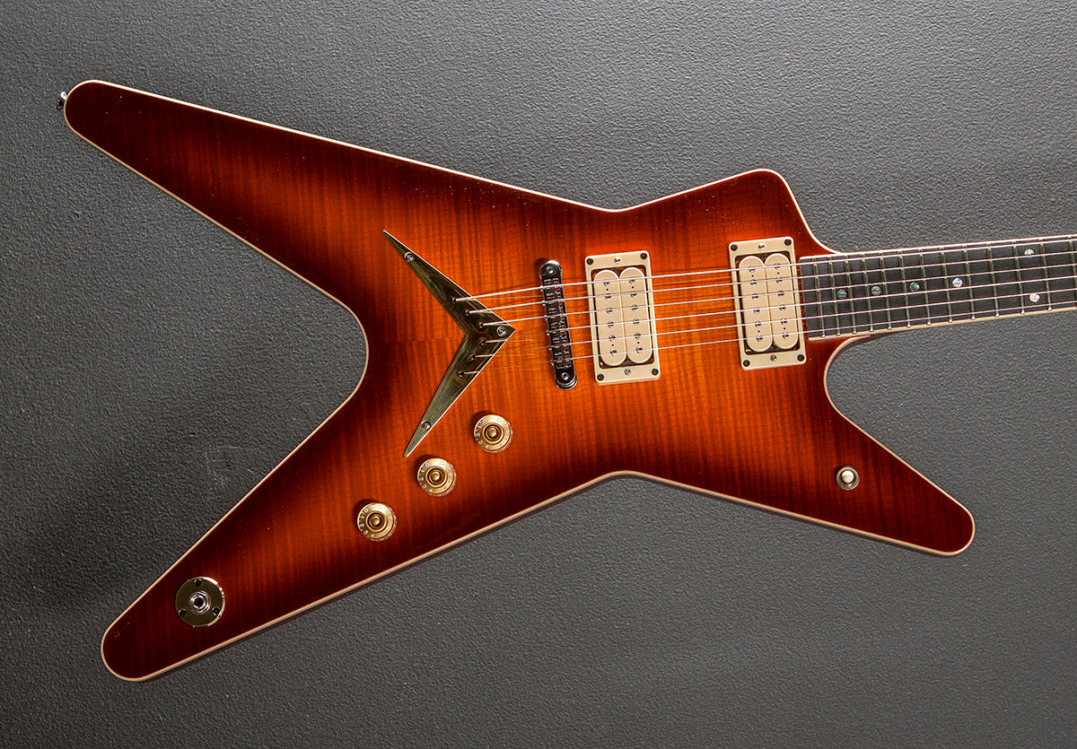 USA Patents Pending ML Flame Top Cherry Sunburst