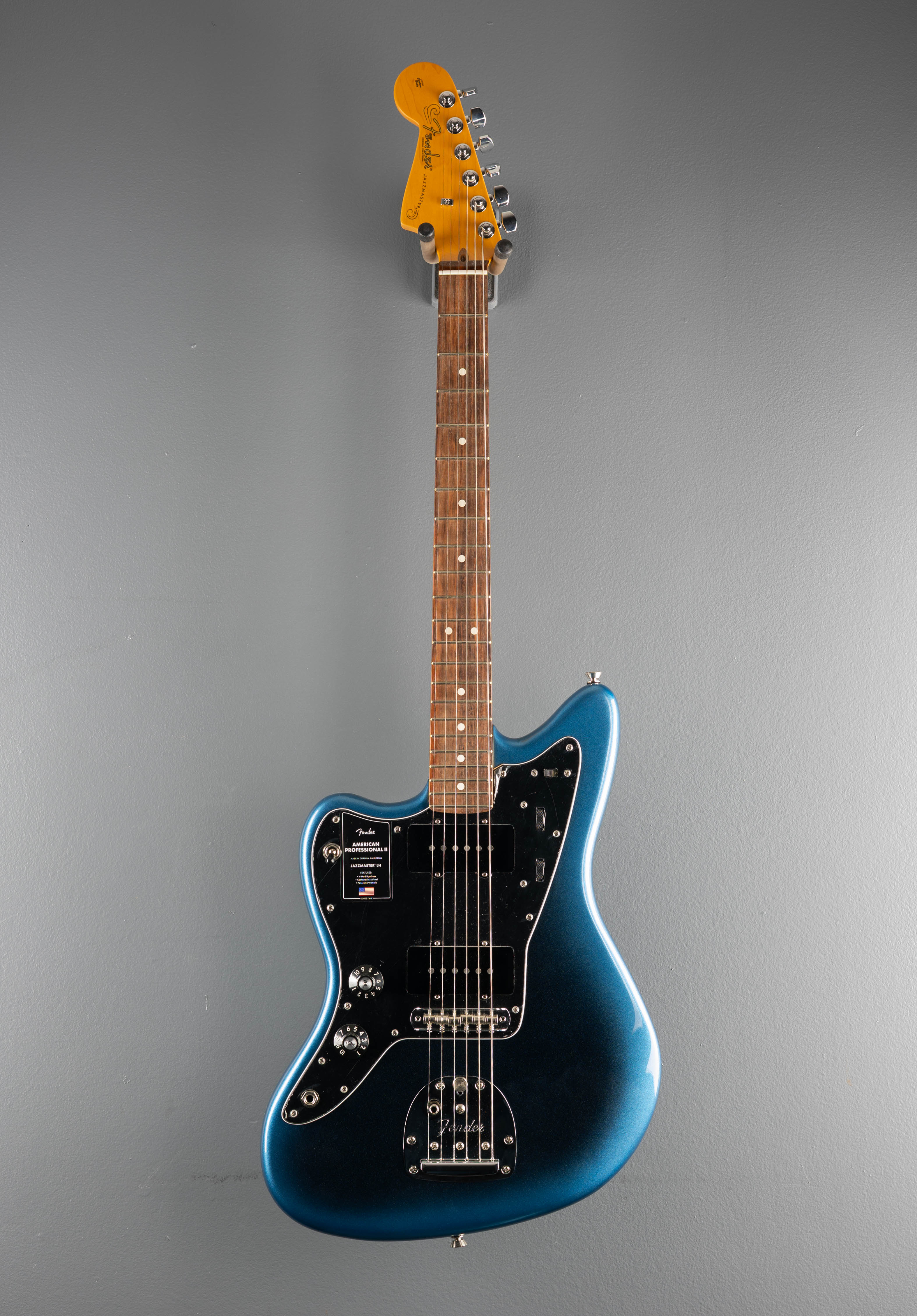 American Professional II Jazzmaster Left Hand – Dark Night w