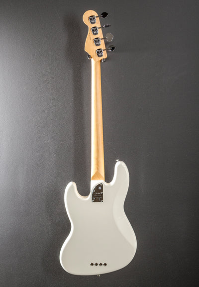 American Professional II Jazz Bass - Olympic White w/Maple
