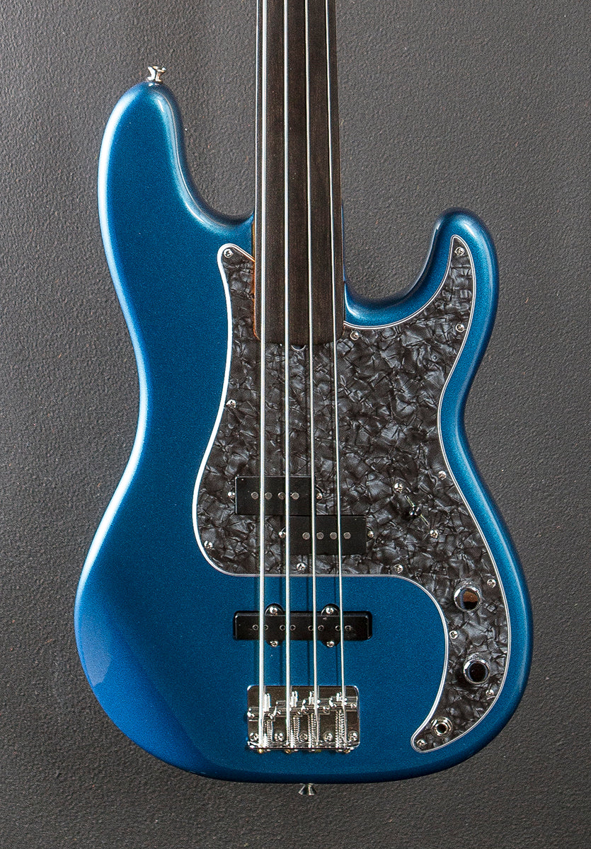 Tony Franklin Fretless Precision Bass - Lake Placid Blue