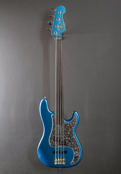 Tony Franklin Fretless Precision Bass - Lake Placid Blue