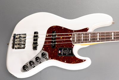 American Ultra Jazz Bass - Arctic Pearl w/Rosewood