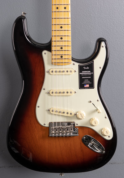 American Professional II Stratocaster – Two Tone Sunburst w/Maple